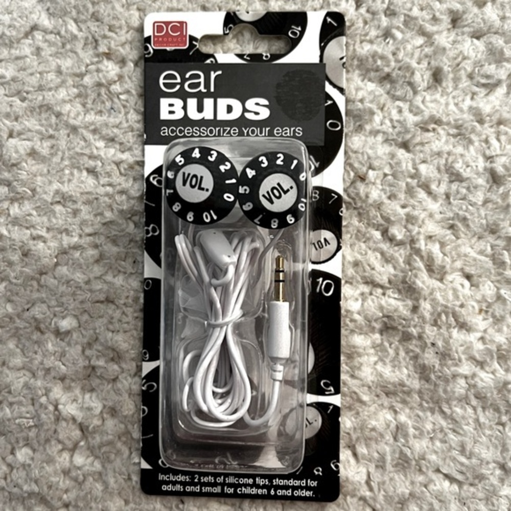 DCI "Volume Knob" Earbuds